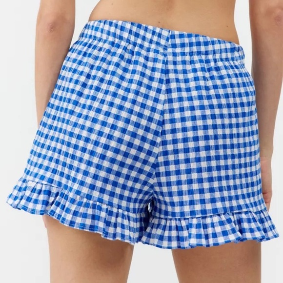 Urban Renewal Remnants Gingham
Ruffle Pull-On Short Size Large - Picture 1 of 3